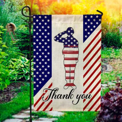 Memorial Day Thank You Veterans American Flag - Happy Veterans Day Flag