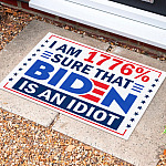 2LV. Biden is An Idiot Doormat (2) Doormat Mockup 10