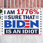 2LV. Biden is An Idiot Doormat (2) Doormat mockup 12