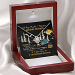 To My Freakin' Awesome Camping Partners Our Camping Stories Are Forever Love Knot Necklace - Camper Gifts