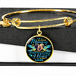 Personalized Photo In Loving Memory Of A Life So Beautiful Lived Circle Pendant Necklace
