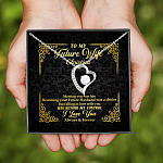 8NH. Future Wife-Sample Design Forever Love Necklace (Silver)
