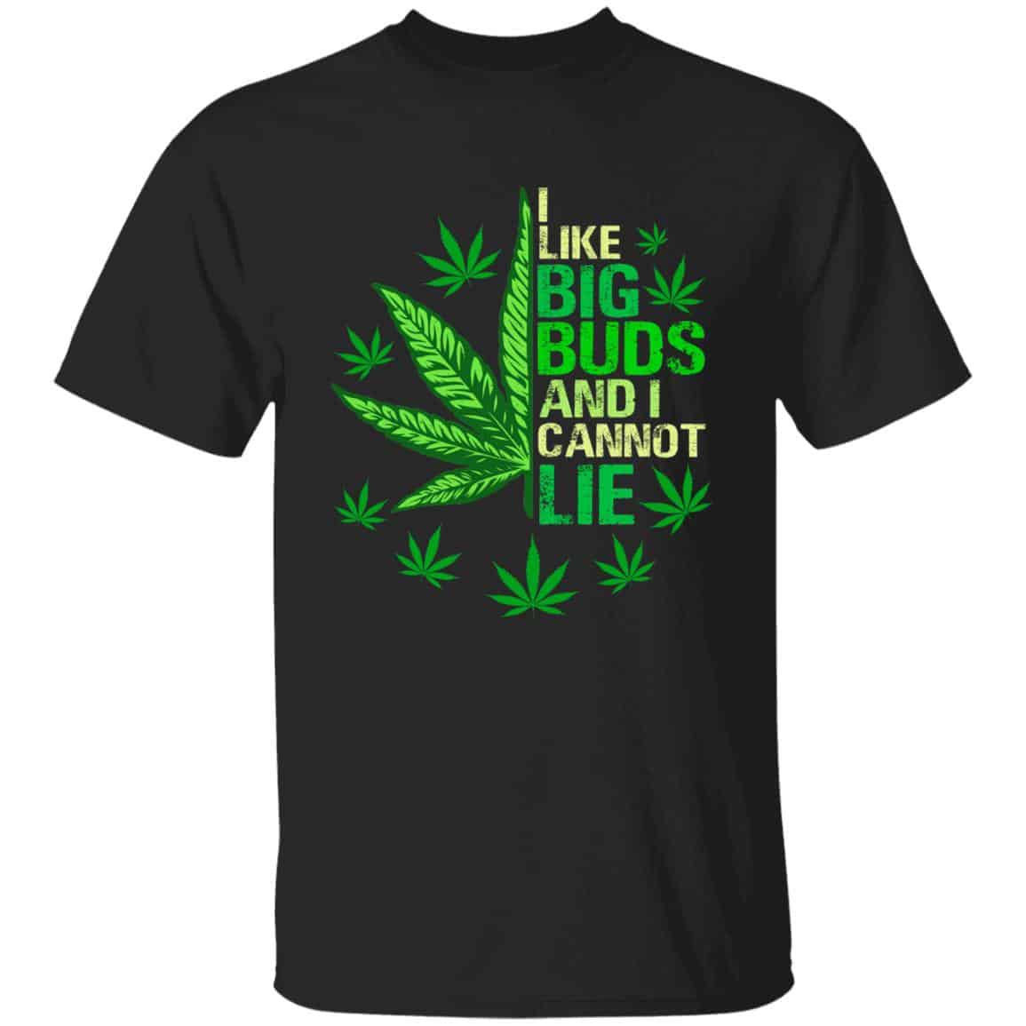 buds, Black, Unisex T-Shirt