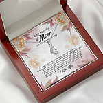 To My Beautiful Mom On My Wedding Day Still Your Little Girl Alluring Beauty Necklace Mother Of The Bride Gift To My Beautiful Mom On My Wedding Day Still Your Little Girl Alluring Beauty Necklace Mother Of The Bride Gift