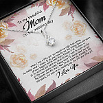To My Beautiful Mom On My Wedding Day Still Your Little Girl Alluring Beauty Necklace Mother Of The Bride Gift To My Beautiful Mom On My Wedding Day Still Your Little Girl Alluring Beauty Necklace Mother Of The Bride Gift
