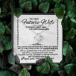 Future Wife Necklace to My Future Wife the Day I Met You My Life Changed Love Knot Pendant Necklace Future Wife Necklace to My Future Wife the Day I Met You My Life Changed Love Knot Pendant Necklace