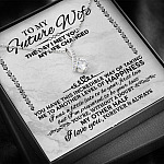 Future Wife Necklace to My Future Wife the Day I Met You My Life Changed Alluring Beauty Necklace