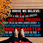 1BN. We Believe Doormat Doormat mockup 7