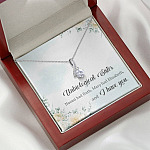Unbiological Sister Naomi Had Ruth Mary Had Elizabeth And I Have You Alluring Beauty Necklace