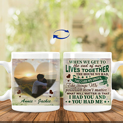 11 oz. White Mug