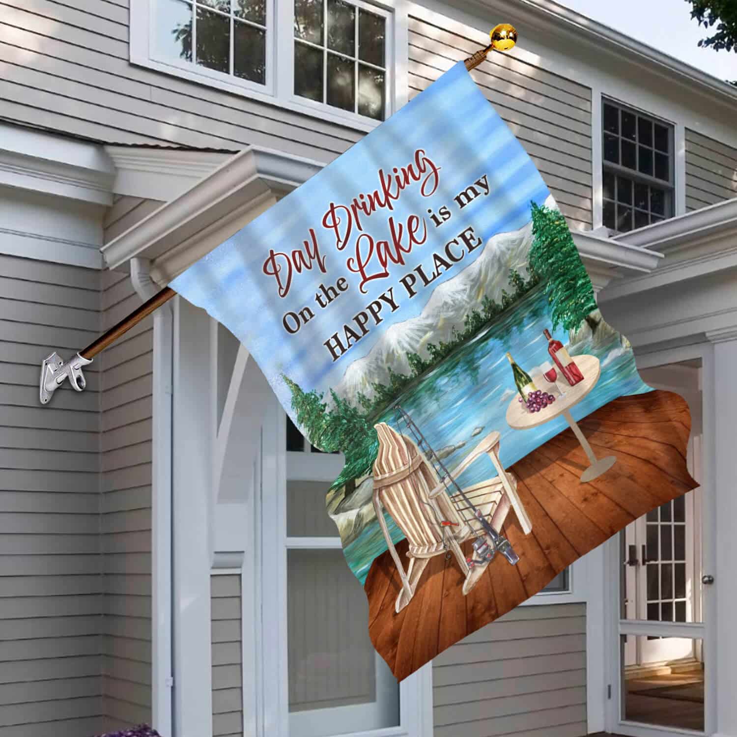 30x40 House Flag Mockup 6