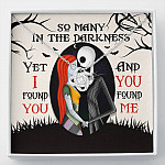 So Many In The Darkness Yet I Found You And You Found Me Love Knot Necklace - Love Knot Necklace