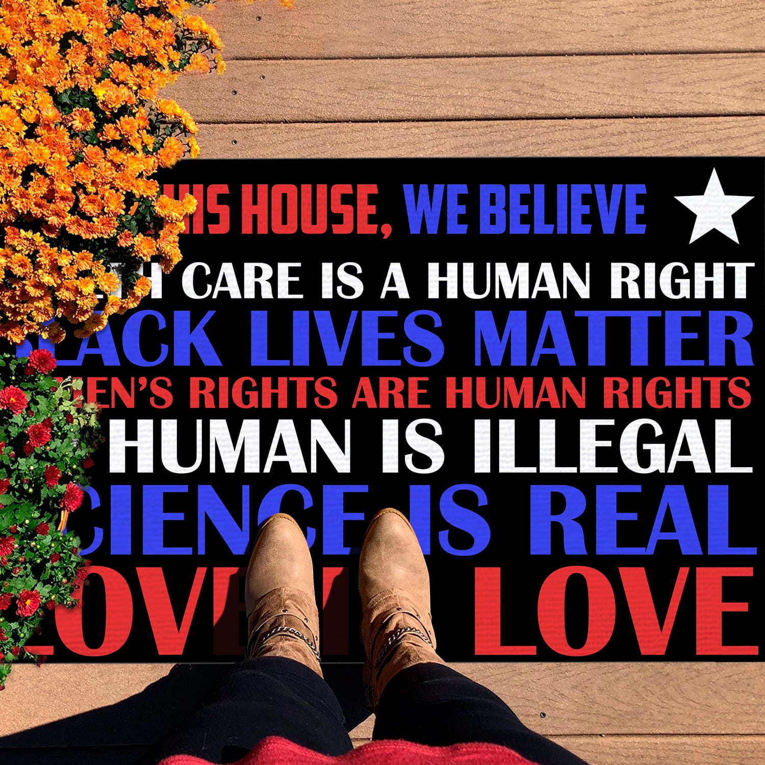 2NH. Health Care (Doormat) Doormat mockup 7