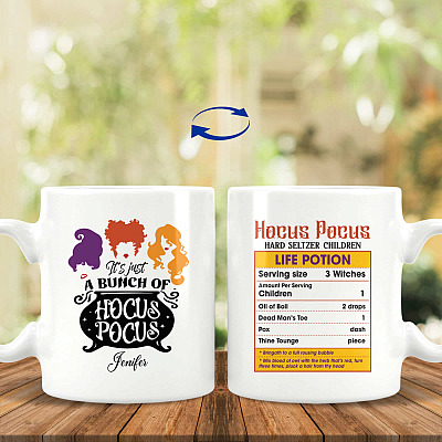 11 oz. White Mug
