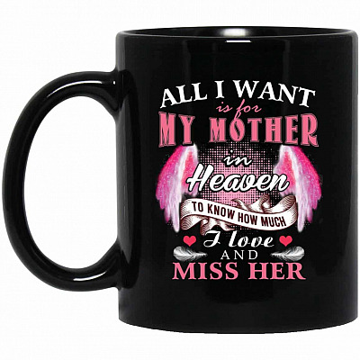 11 oz. Black Mug