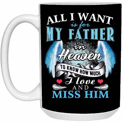 15 oz. White Mug