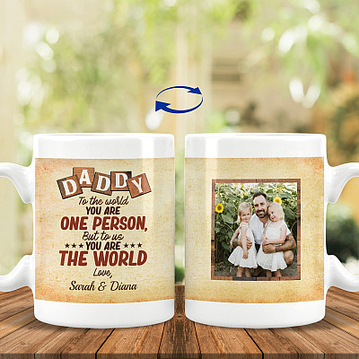 15 oz. White Mug