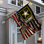 2KNG. US army-Side 1-30x40 House Flag Mockup 6