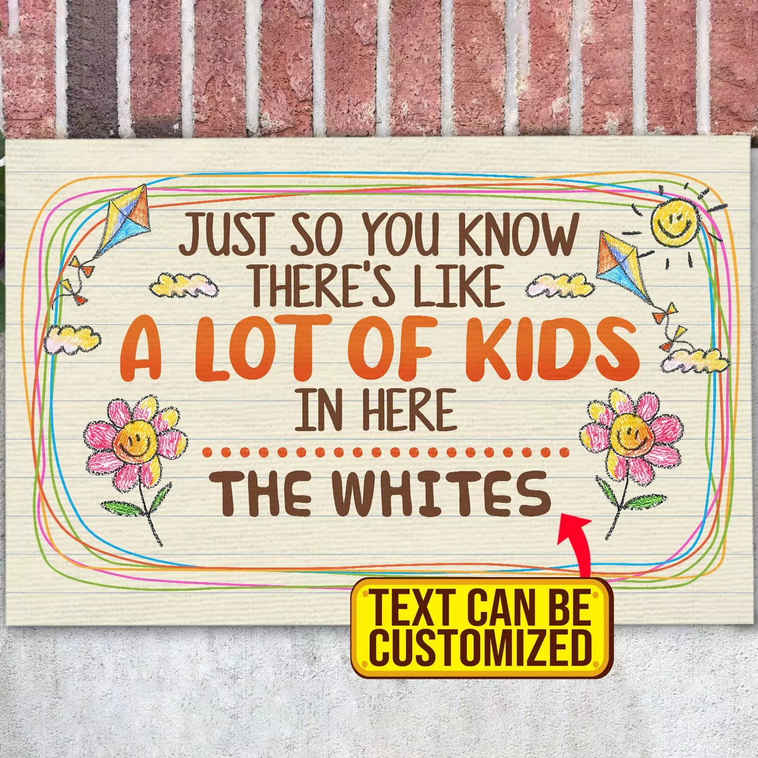 3O. Lot Of Kids Mockup 1
