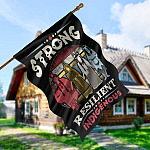 6KNG. Resilient Indigenous 30x40 House Flag Mockup 5
