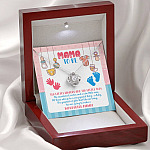 Mama To Be You Are Going To Make A Wonderful Mama Love Knot Necklace - Mother's Day Gift for New Mom