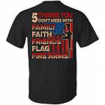 5 Things You Don't Mess Tshirt, Black, Unisex T-Shirt