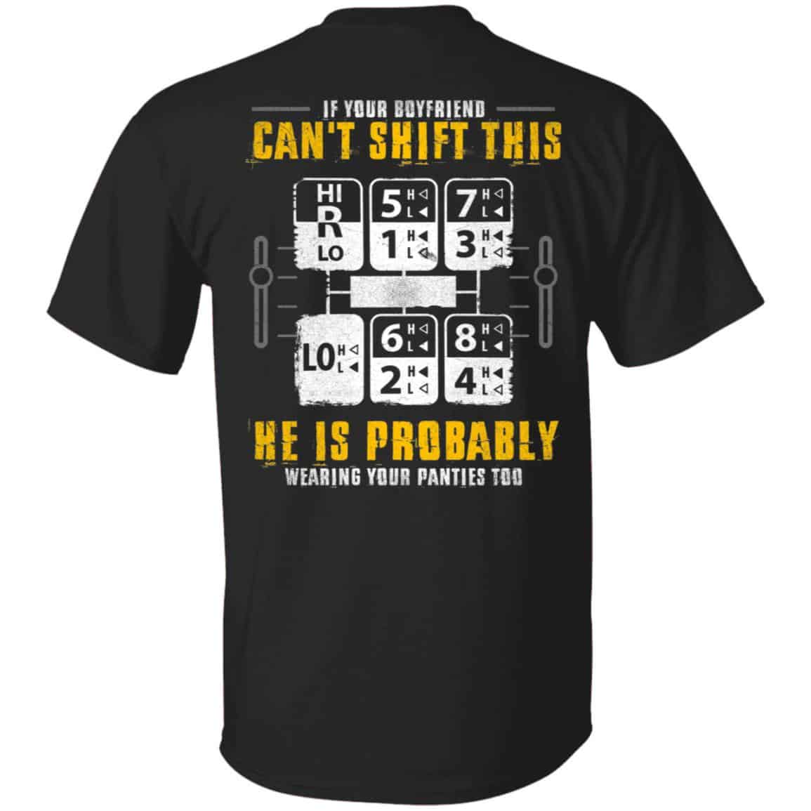 Your Boyfriend Shirt, Black, Unisex T-Shirt