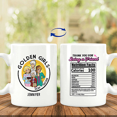 15 oz. White Mug