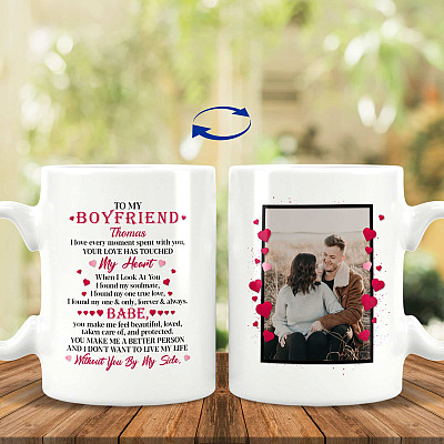 15 oz. White Mug