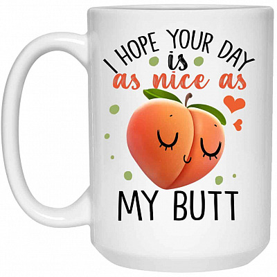 15 oz. White Mug