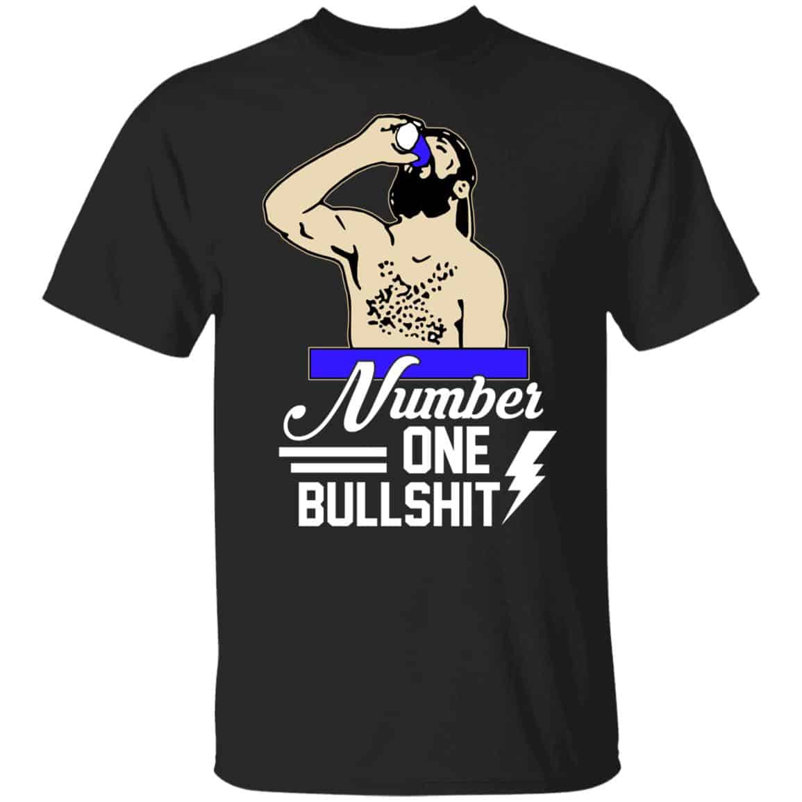 bullshit, Black, Unisex T-Shirt