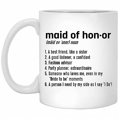 11 oz. White Mug