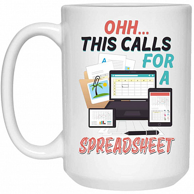 15 oz. White Mug