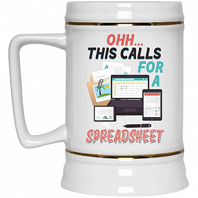 22 oz. Beer Stein
