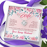 To My Wife How Can I Properly Thank The Person Who Always Brings The Best Out Of Me Love Knot Necklace