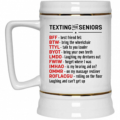 22 oz. Beer Stein