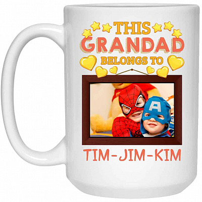 15 oz. White Mug