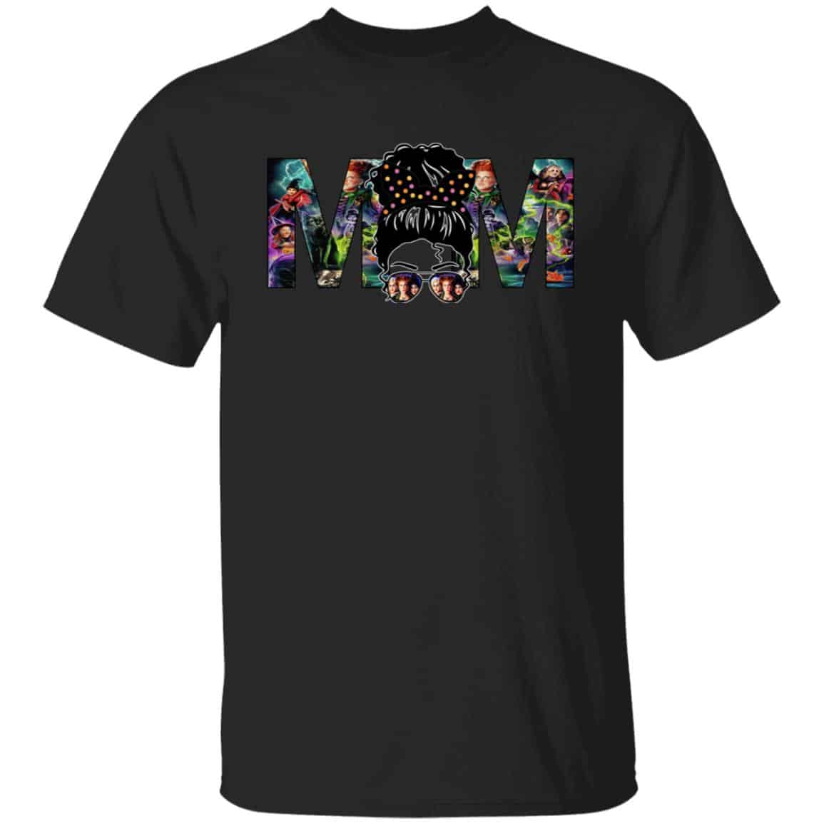 Hocus-Pocus Mom Life T-Shirt, Black, Unisex T-Shirt