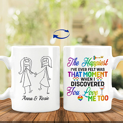 15 oz. White Mug