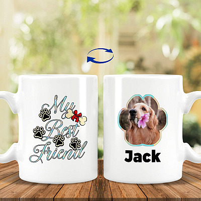 15 oz. White Mug