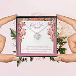 Best Sister In Law We Can Call Ourselves Family Love Knot Necklace - Best Sister In Law Jewelry Gifts