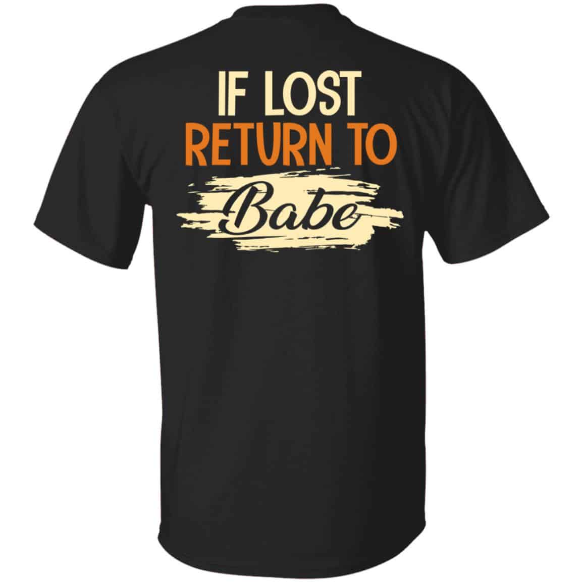 lost, Black, Unisex T-Shirt