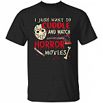 horror t, Black, Unisex T-Shirt