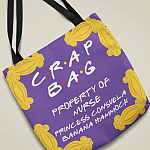 Crap Bag Property Of Nurse Princess Consuela Banana Hammock Funny Friends All Over Print Tote Bag