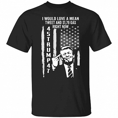 I Would Love a Mean Tshirt, Black, Unisex T-Shirt