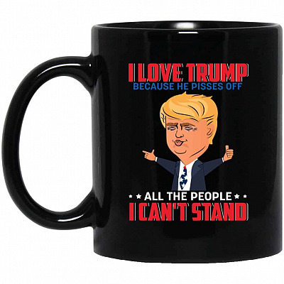 11 oz. Black Mug