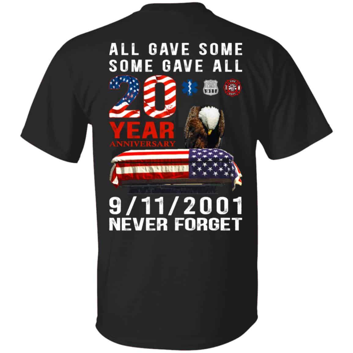 All Gave Some Shirt, Black, Unisex T-Shirt