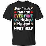 Dear Teacher I Talk To EveryoShirt For Kid, Black, Youth T-Shirt Dear Teacher I Talk To EveryoShirt For Kid, Black, Youth T-Shirt