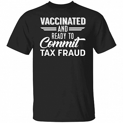Vaccinated And Ready To, Black, Unisex T-Shirt