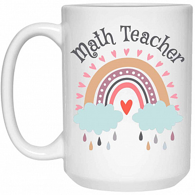15 oz. White Mug